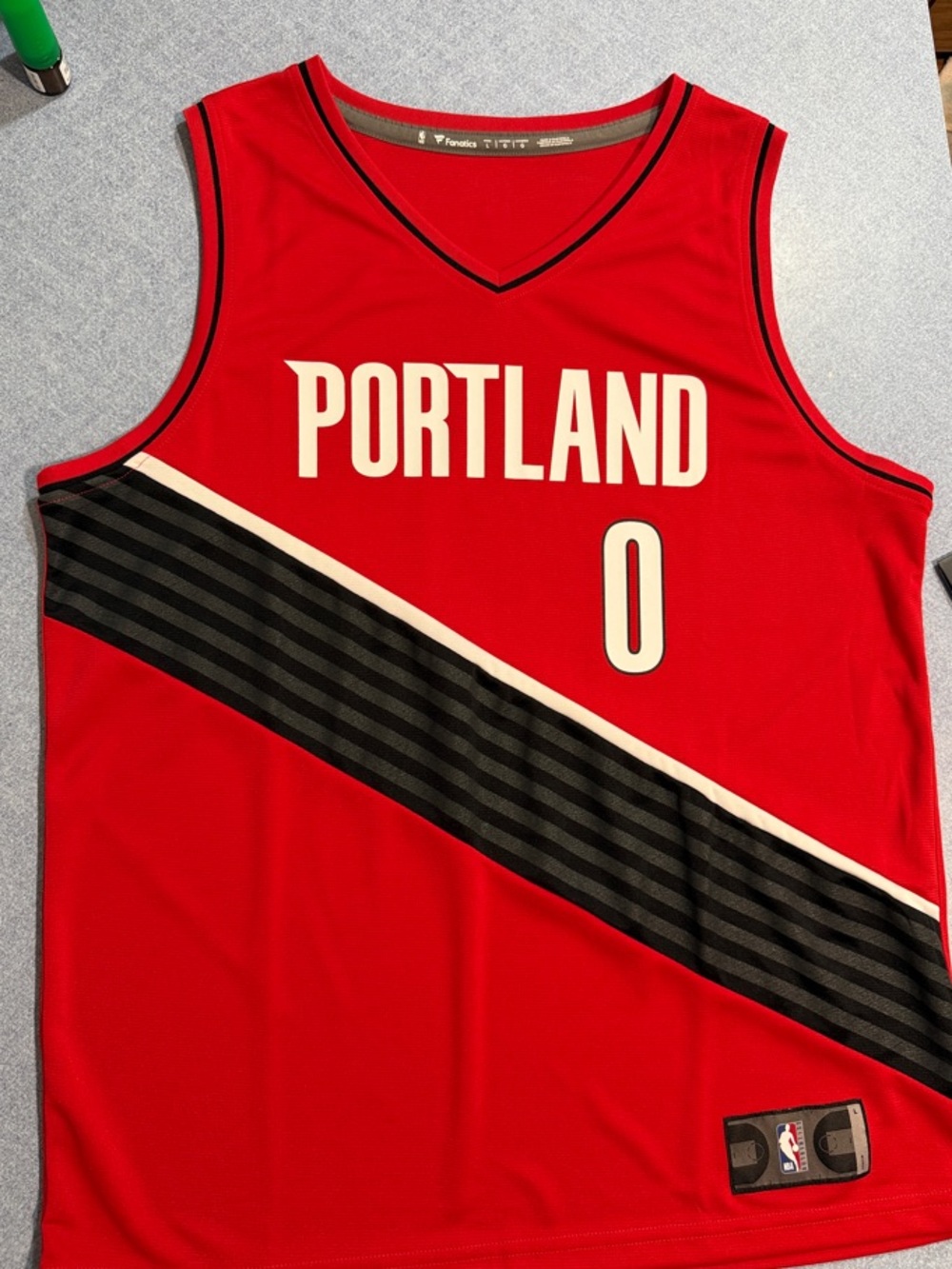 Authentic NBA Damian Lillard Portland Jersey